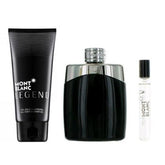 Mont Blanc Legend 3Pc 3.3 Edt Spr, 3.3 Shower Gel, Mini